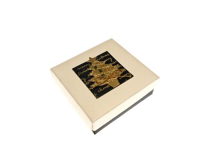Box with Christmas reasonの写真素材