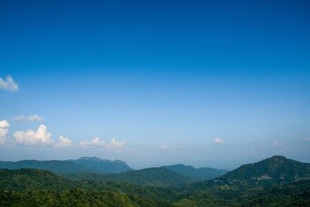 This is hill and sky view at Phetchabunの写真素材