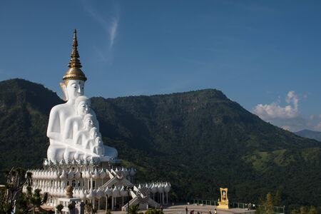 This is Pha Son Kaew horizontal view and Mountain background (2)の写真素材