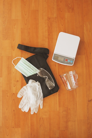 handmade soap equipmentの写真素材