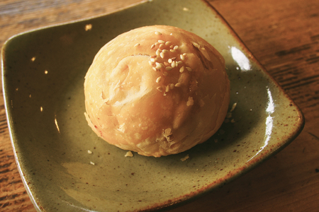 traditional mung bean biscuit, tau sar piah