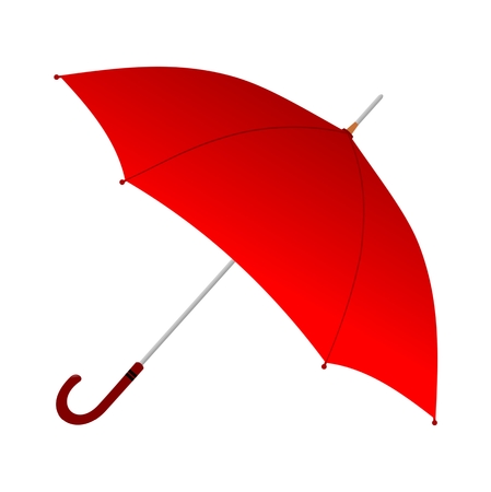 Red Umbrella - Illustrationのイラスト素材