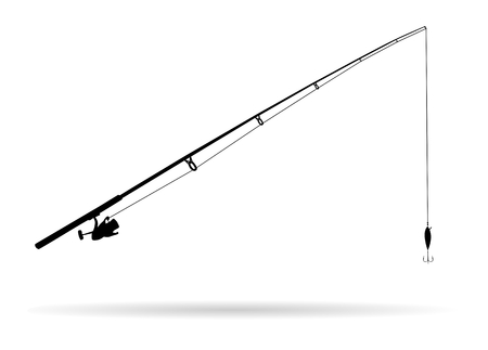 Fishing rod - Illustrationのイラスト素材