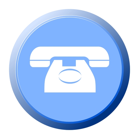 Telephone Button - illustrationのイラスト素材