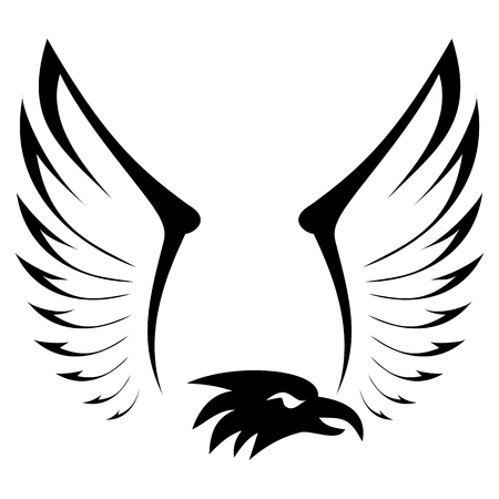 Eagle Abstractのイラスト素材