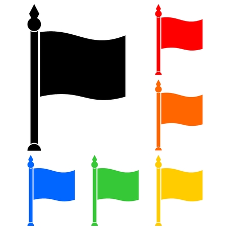 Flag Iconのイラスト素材