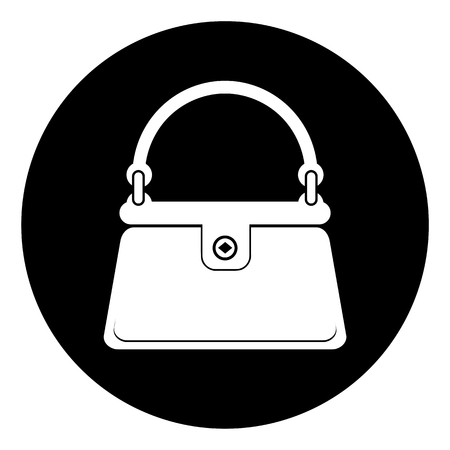 Women's handbag iconのイラスト素材