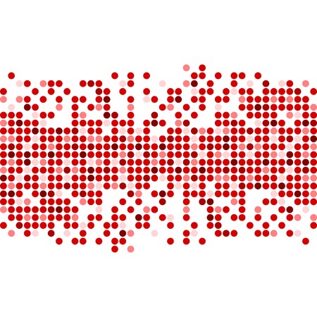 Abstract Red Pixel backgroundのイラスト素材