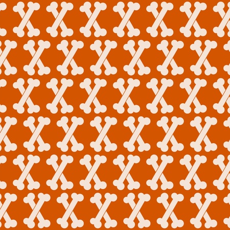 Seamless Bone Patternのイラスト素材