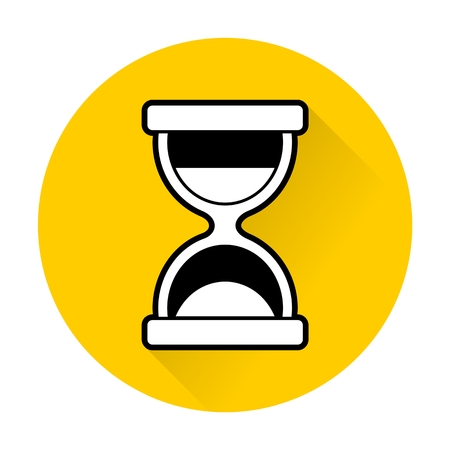 Vector hourglass iconのイラスト素材