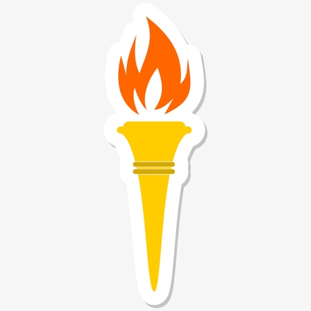 Torch Iconのイラスト素材
