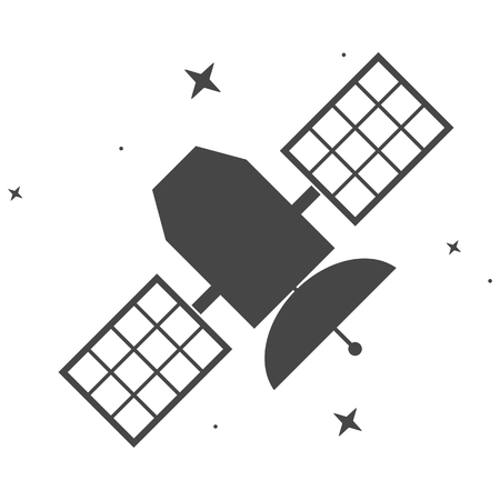 Satellite iconのイラスト素材