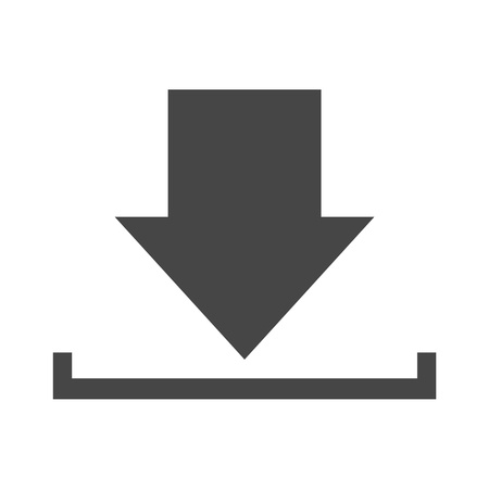 Download icon, Upload button, Load symbolのイラスト素材