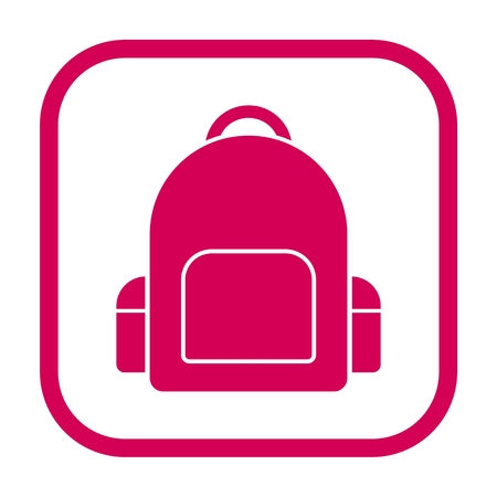 School bag iconのイラスト素材