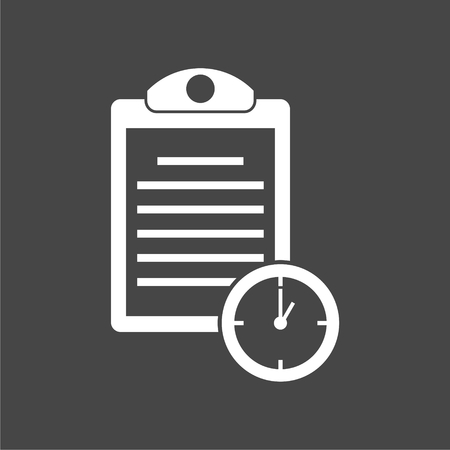 Business Report iconのイラスト素材