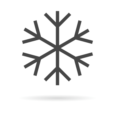 snowflake, vector, line, xmas, icon, holiday, graphic, monogram, winter, symbol, ice, abstract, crystal, frost, snow, frozen, flake, art, cold, design, weather, set, isolated, snowfall, decoration, logo-gram, white, ornament, new, sign, celebration, elemeのイラスト素材