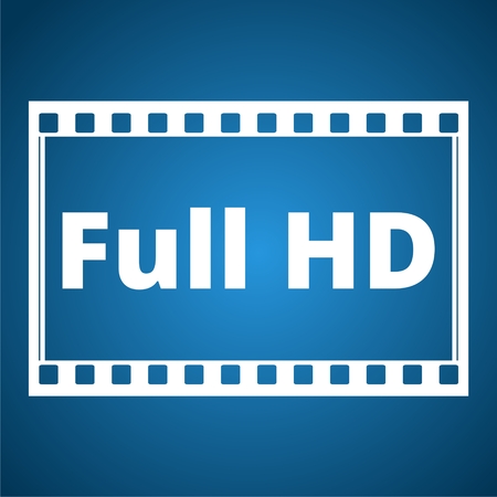 Full HD iconのイラスト素材