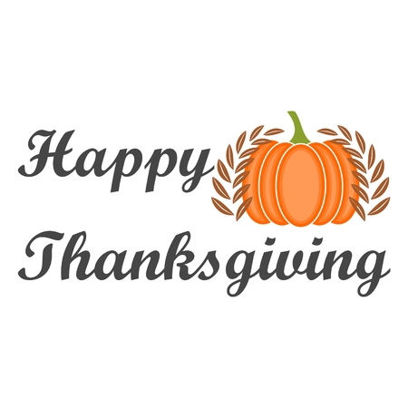 Happy Thanksgiving Dayのイラスト素材