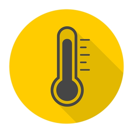icon, celsius, isolated, cold, warm, volumetric, spring, view, vector, temperature, sign, symbol, measurement, summer, graphic, element, drawing, technology, scale, diagnostic, shape, equipment, season, accuracy, illustration, object, front, degree, measuのイラスト素材