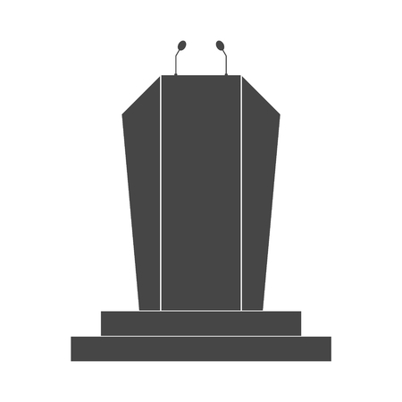 Podium Illustrationのイラスト素材