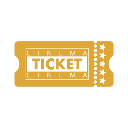 Cinema Ticketのイラスト素材