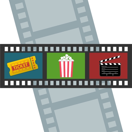 Cinema designのイラスト素材