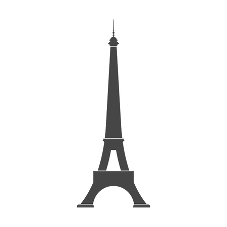 Eiffel tower vector illustration iconのイラスト素材