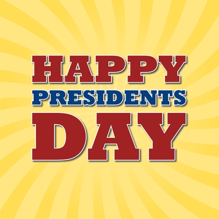 Presidents Day  vector stock illustrationのイラスト素材