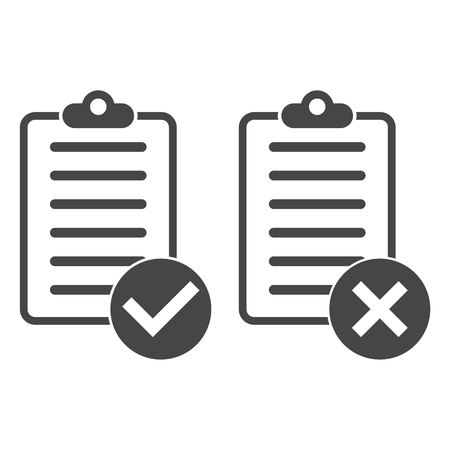 Checklist Iconsのイラスト素材
