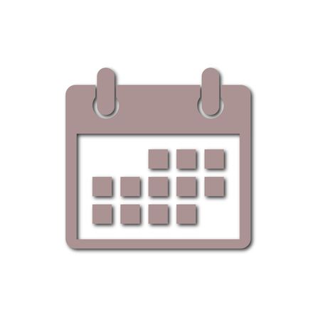 Vector Calendar iconのイラスト素材