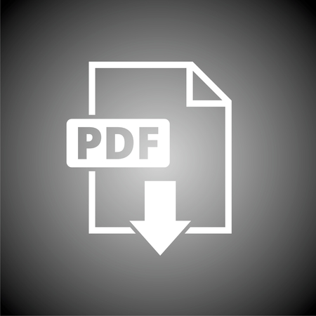 Pdf iconのイラスト素材
