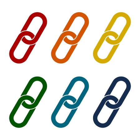 Link icons setのイラスト素材