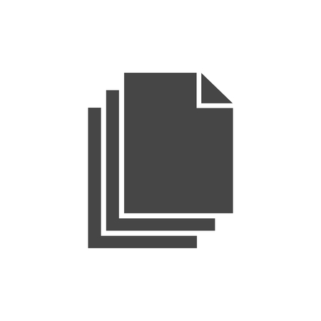 Document iconのイラスト素材