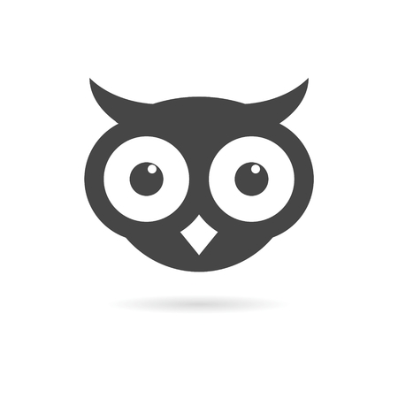 Owl iconのイラスト素材