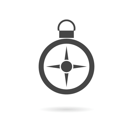 Compass iconのイラスト素材