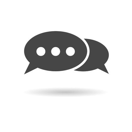 Discuss Talk Iconのイラスト素材