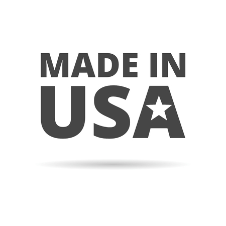 Vector Made in USA iconのイラスト素材