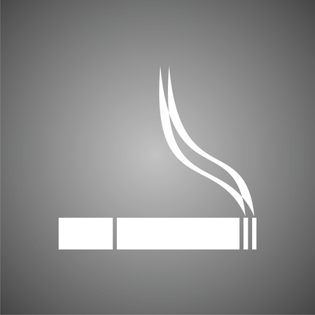 Smoking Icon, Smoke vector iconのイラスト素材