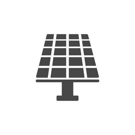 Solar energy panelのイラスト素材