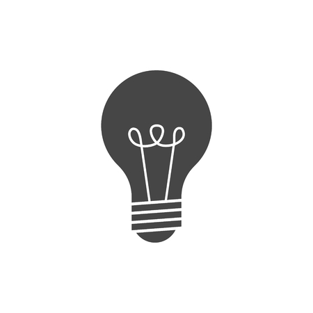 Light Bulb icon, Light Bulb icon vectorのイラスト素材