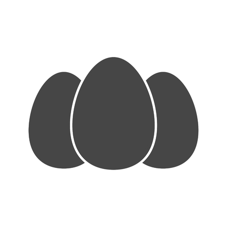 Egg vector icon, Egg Iconのイラスト素材