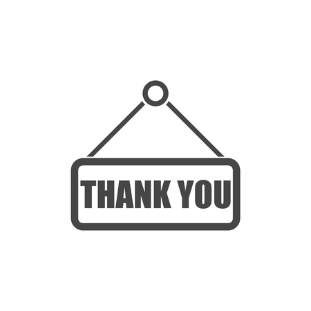 Thank you iconのイラスト素材