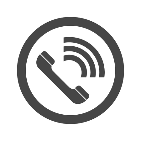 Call sign icon, Phone iconのイラスト素材