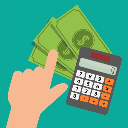 Payment and Money designのイラスト素材