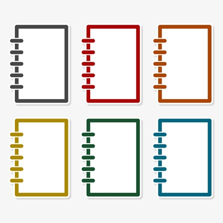 Notepad iconのイラスト素材