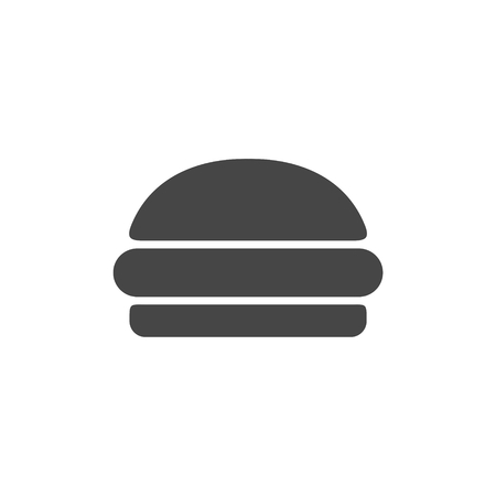 Hamburger sign icon. Fast food symbol.のイラスト素材