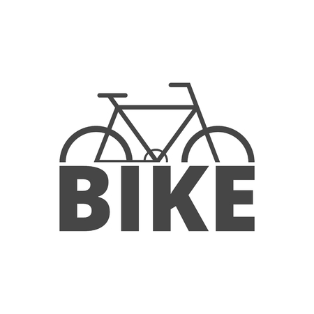 Bike icon vectorのイラスト素材