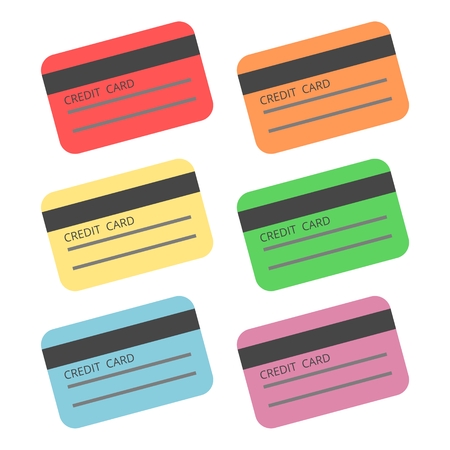 Vector Credit Card Iconのイラスト素材