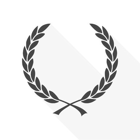 Vector Laurel Wreath - Illustration iconのイラスト素材