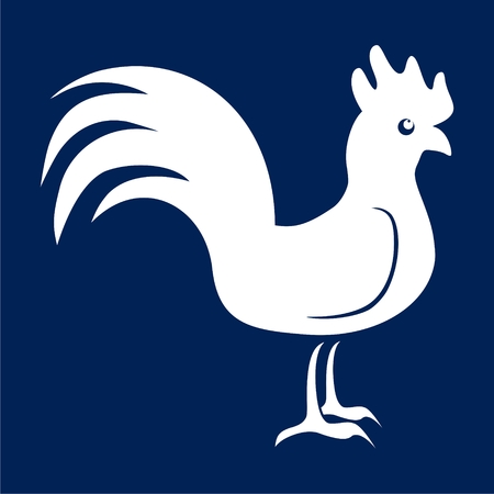 Rooster icon.のイラスト素材